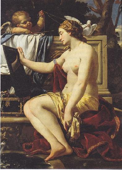 Simon  Vouet Toilette of Venus oil painting image
